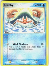 Krabby 54/100 Common Crystal Guardians Pokemon Near Mint on eBay