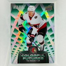 2024-25 Upper Deck Allure #CF-6 Tim Stutzle Colorful Futures Green Ottawa