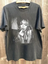 Vintage Sabrina Carpenter Tshirt, Retro 90s Rap Tee Charcoal Unisex Shirt