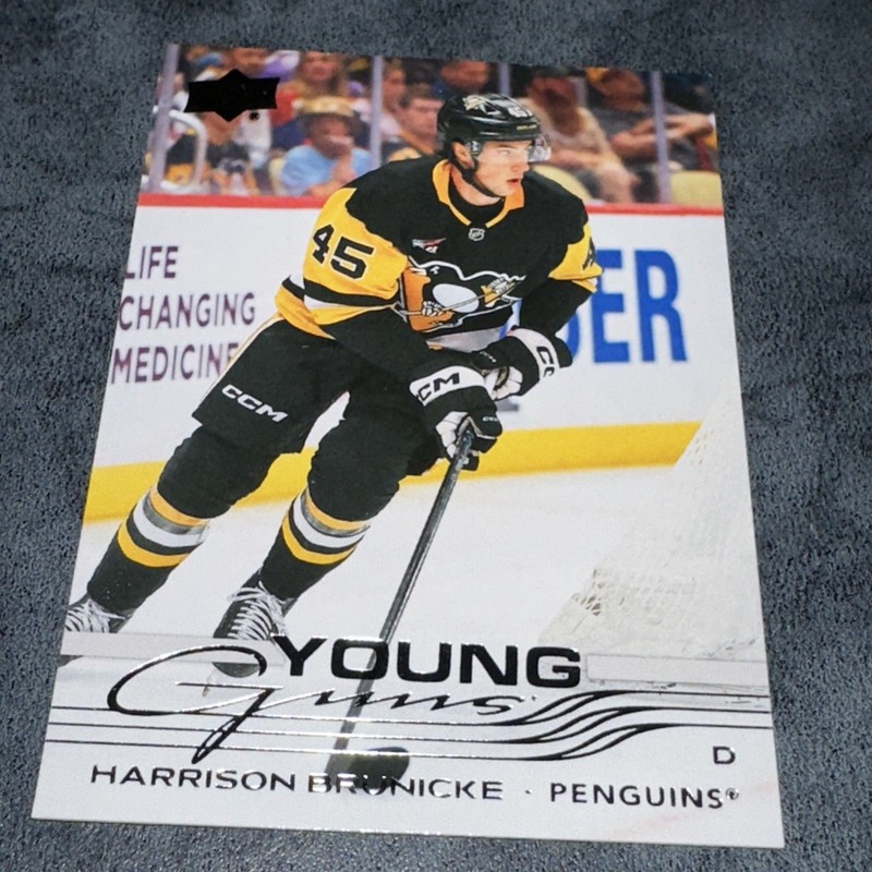 2025-26 Upper Deck Series 2 - Young Guns Harrison Brunicke #474 (RC)