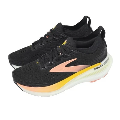 Brooks Glycerin GTS 23 Black Peach Nightlife Women Road Running 1204921B-072 - Photo 1/4