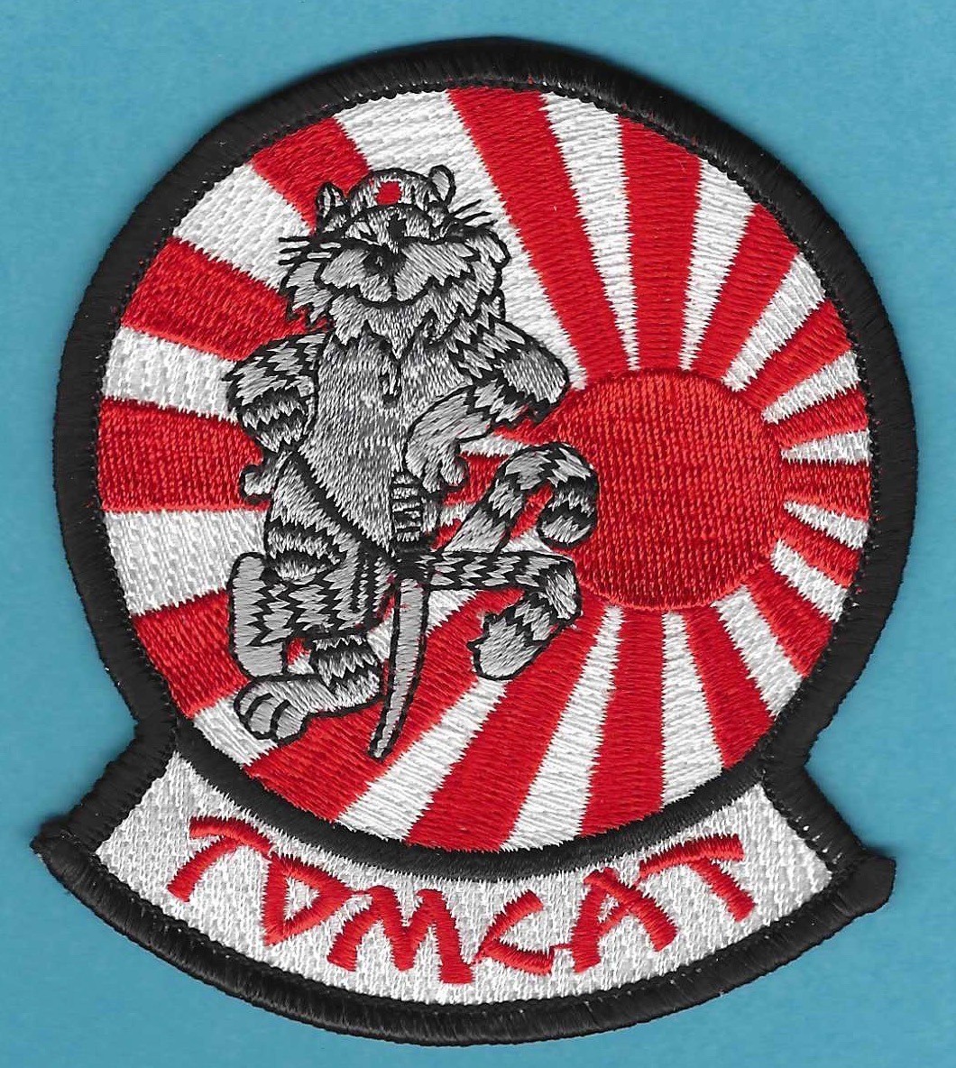 U.S. NAVY VF-111 SUNDOWNERS FIGHTER SQUADRON F-14 TOMCAT BANZAI PATCH