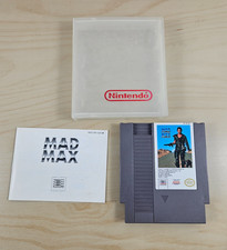 Mad Max Nintendo NES Authentic Cartridge w/ Manual and Clear Case Tested