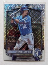2025 Bowman Chrome Mega Box Hyungchan Um 1st Bowman Mojo Refractor #BCP-119