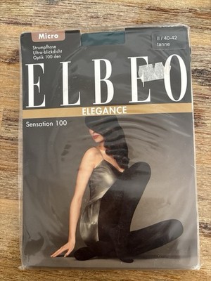 Elbeo Strumpfhose 100 Den Gr. II 40-42 Grün Neu OVP