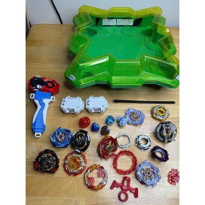 Hasbro Beyblade Burst Evolution Star Storm Battle Set Beystadium Launchers Lot