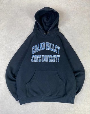 Jansport Sweat Pullover Hoodie Us printed Grand Valley 55% Baumwolle Farbe schwarz M