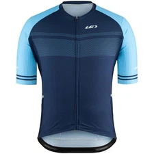 Louis Garneau District 2 Men's Jersey - Blue - Small CLOSEOUT 10421758IAS