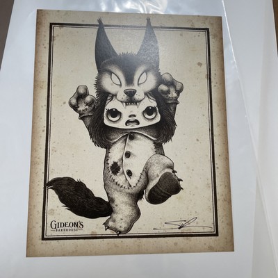 Gideons Bakehouse June 2024 8 x 10 Butterscotch Black & White Charity Print LE
