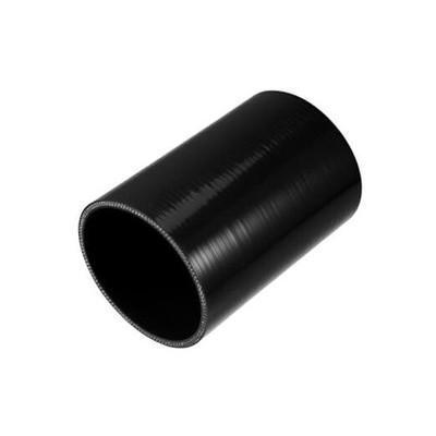 3.75'' ID 6'' Length 4-Ply Reinforced High Temp Straight Coupler Silicone