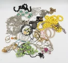 VTG Costume Jewelry Lot 1 lb 4 oz Wearable Junk Craft Mixed