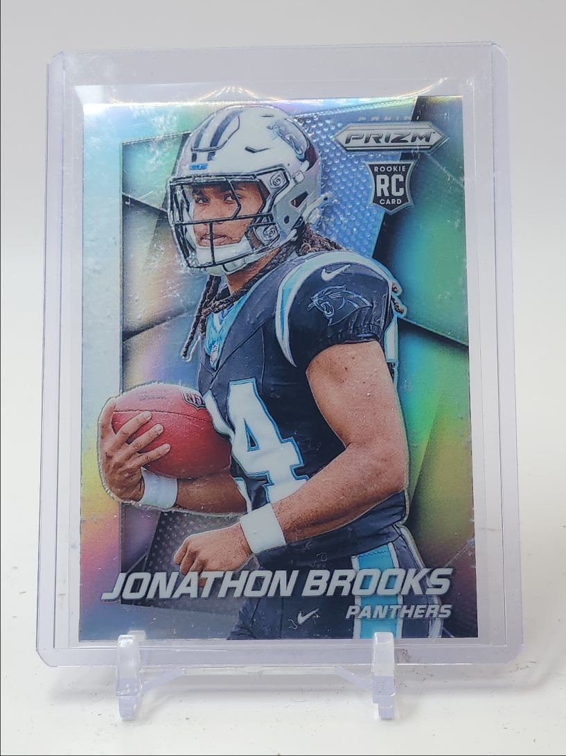 JONATHON BROOKS 2024 PANINI PRIZM FLASHBACK ROOKIE SILVER PANTHERS RC Q1934