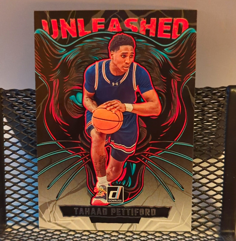 Panini 2025-26 Donruss Basketball Unleashed Tahaad Pettiford Auburn #10