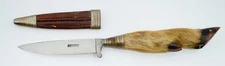 Anton Wingen Jr Solingen Germany 4003 Deer Hoof Knife Dirk Knicker Gaucho Vtg