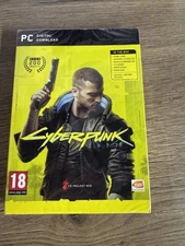 Cyberpunk 2077 (Launch Edition Box Set) (PC) NEW Sealed in Original Plastic