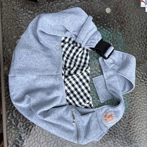 TOMKAS Pet Sling Carrier mit extra Tasche Aufbewahrung für mittelgroße Hunde - Bild 2 von 7