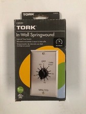Tork C560M 60-Minute Spring-Wound In-Wall Twist Timer