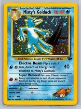 Misty's Golduck Holo Rare Gym Challenge Holo 012/132 NM
