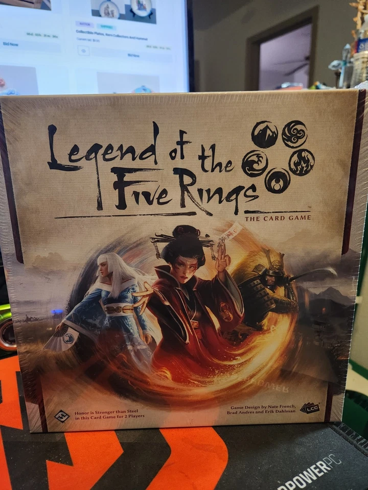 Legend of the Five Rings LCG Core Set And Children Of The Empire Expansion New - Image 4 of 4
