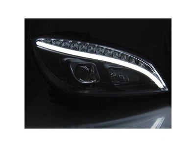 faros tubo luz negro mercedes-benz w204 2007-2010 Foto 3 de 4