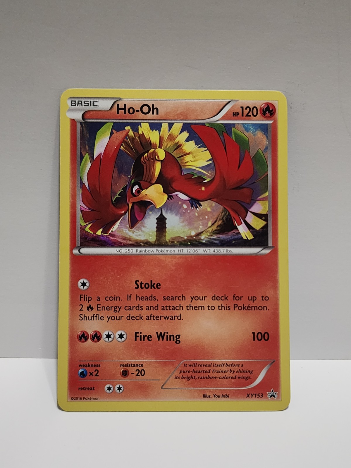 Ho-Oh XY153 XY Promos Holo Black Star Promo Pokemon TCG Card [ENG]*