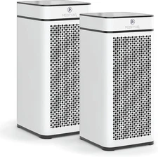 MA-40 Air Purifier with True HEPA H13 Filter | 1793 ft² Coverage in 1hr | 2-Pack