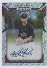 2019 Panini Prizm Draft Picks Auto Mojo Prizm 22/49 Alec Marsh #87 Auto 0wp6
