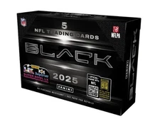 2025 Panini Black Football NFL Hobby Box (&)