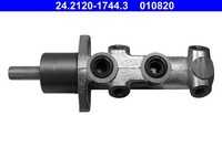 Hauptbremszylinder ATE 24.2120-1744.3 FüR Fiat Panda Classic 20,6Mm M10X1 169