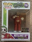 Funko Pop! Beetlejuice Shrunken Head - EE Exclusive #1761 & Pop Protector