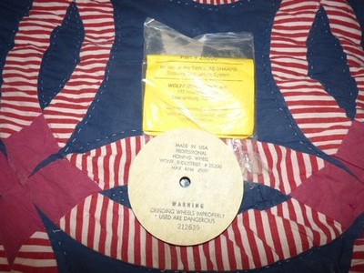 Professional Honing Wheel #25200 For Wolff Twice As Sharp Scissor Sharpeners