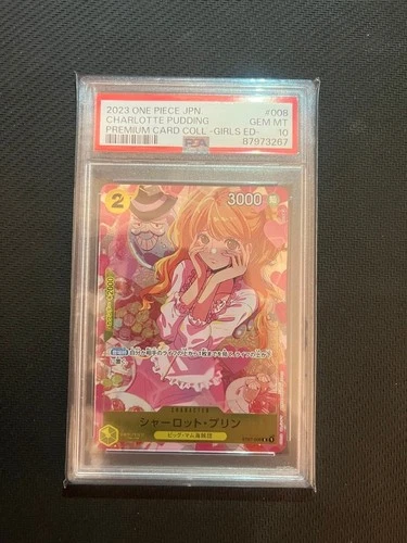 PSA 10 Charlotte Pudding ST07-008 Girls Edition One Piece Card Japanese 2023