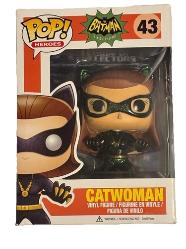 Batman 1960s TV Series: Catwoman Pop! Vinyl FUNKO GLITTER EXCLUSIVE #43