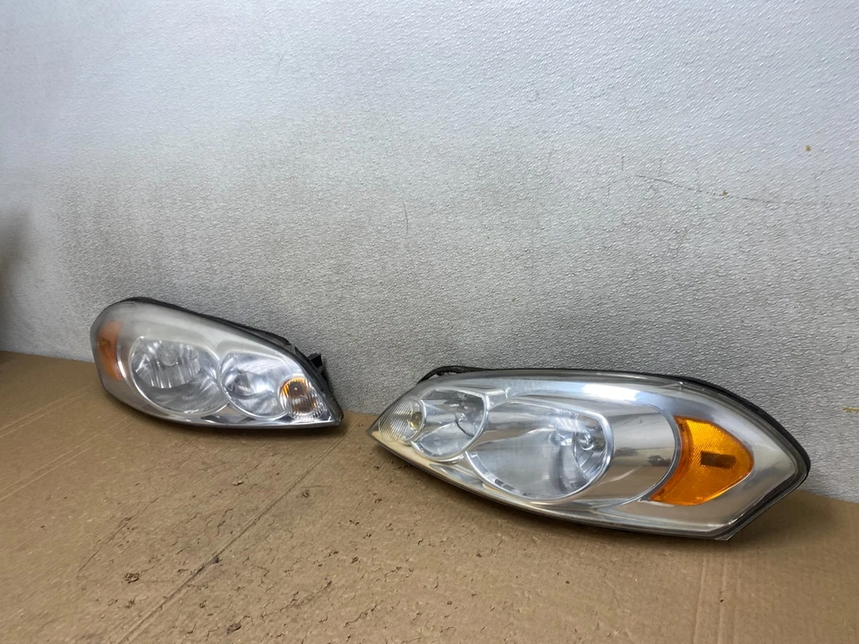 Juego faros halógenos Chevrolet Impala 2006-2013 izquierda+derecha V3661 DW Foto 2 de 4