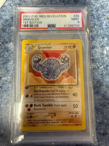 Graveler (1st Edition) graded PSA 9 for sale on eBay
