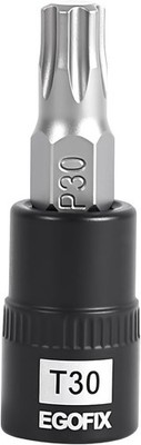 EGOFIX 1/4 Inch Drive x T30 Torx Bit Socket
