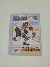 2017-18 Upper Deck canvas Young Guns Rookie Card Clayton Keller #c110. rookie card picture
