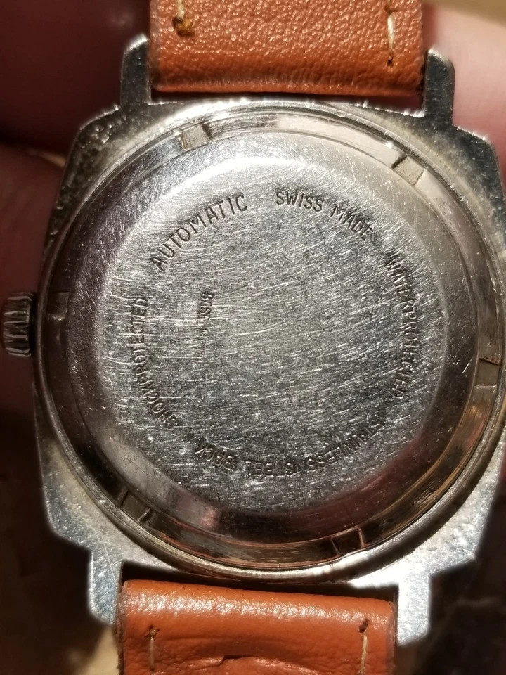 RELOJ PULSERA VINTAGE KING FAISAL MEMORIAL Reino de Arabia Saudita Años 70 Base Foto 3 de 4