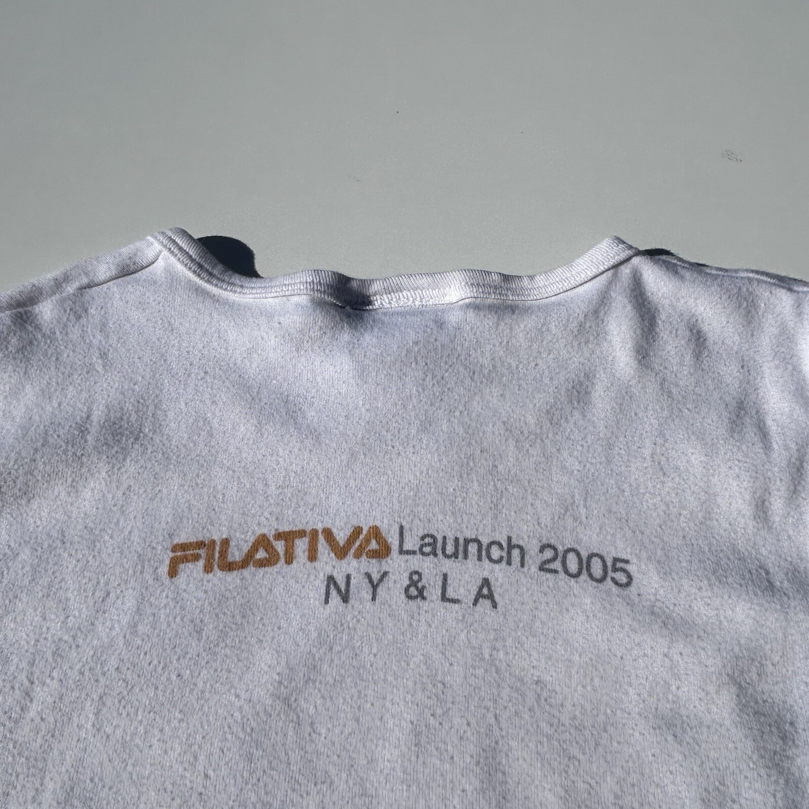 T shirt maglietta bambino donna promo lancio FILATIVA 2005 vintage taglia grande