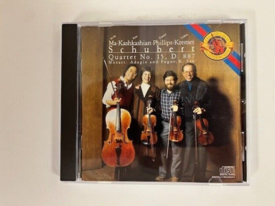 MA KASHKASHIAN PHILLIPS KREMER - Schubert: Quartet No. 15, D.887 CD