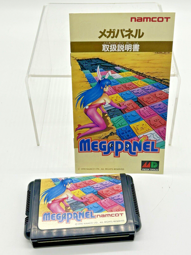 Mega Panel Japan Sega Mega Drive Genesis Spiel mit Handbuch Namcot 1990