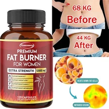 Premium Fat Burner for Women - Appetite Control, Weight Loss, Boost Metabolism