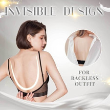 Backless Bra Invisible Bralette Thin Lace Wedding Bras Low Back Underwear Push U