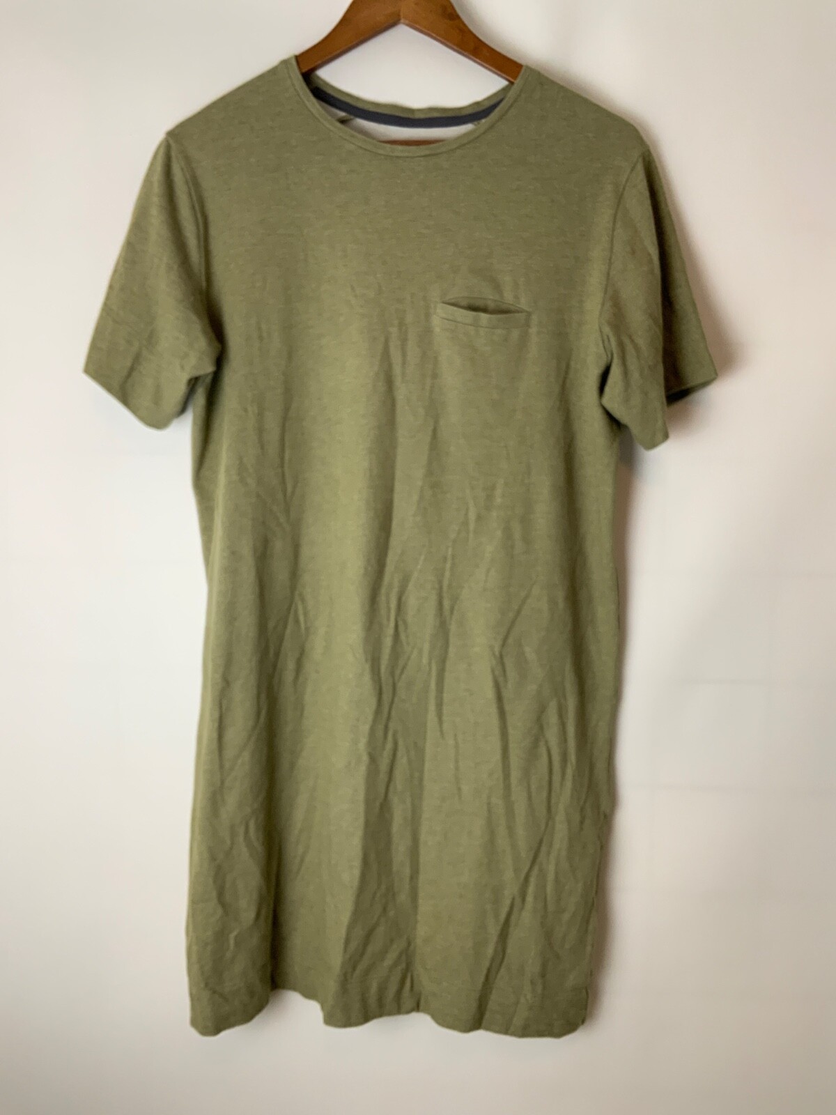 ARC'TERYX Arcteryx Vestito Donna Medium M Cela Maglia Cambio Marrone Oliva Manica Corta Modesto