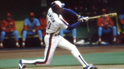 AUTHENTIC MAJESTIC MEDIUM ANDRE DAWSON, MONTREAL EXPOS COOPERSTOWN
