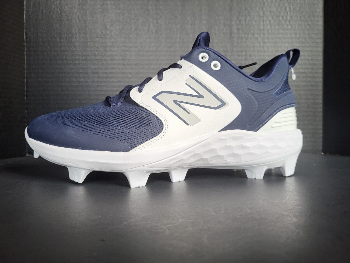 New Balance Men's Fresh Foam X 3000 V6 Metal Baseball Shoe Navy