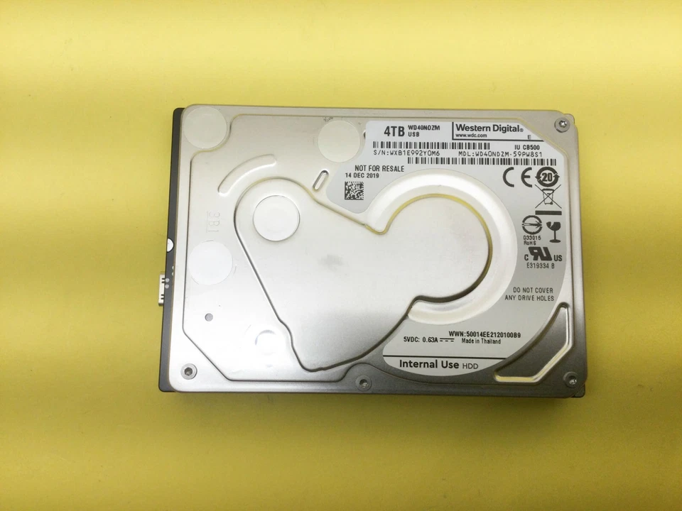 Western Digital WD 4TB 2.5" USB-C External Use HDD WD40NDZM New - Image 2 of 2