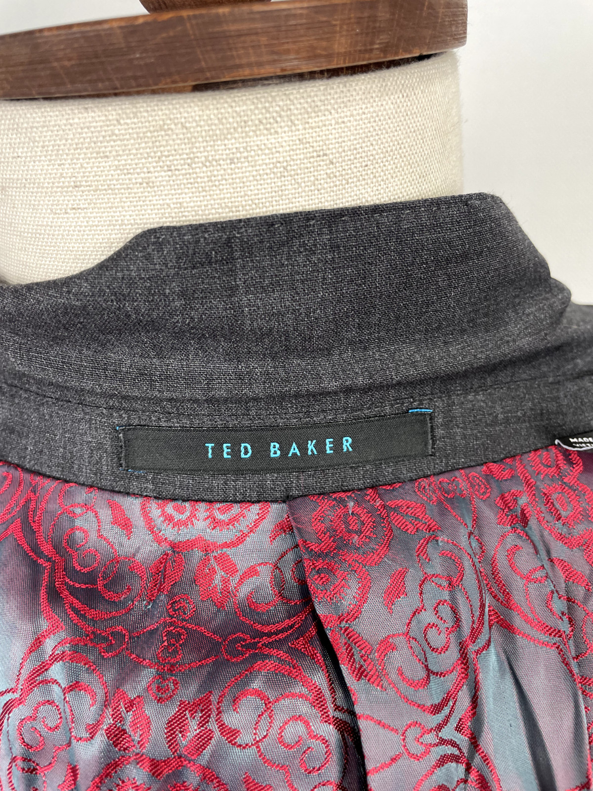 Ted Baker Elevated Black Two Button Lined Classic… - image 17