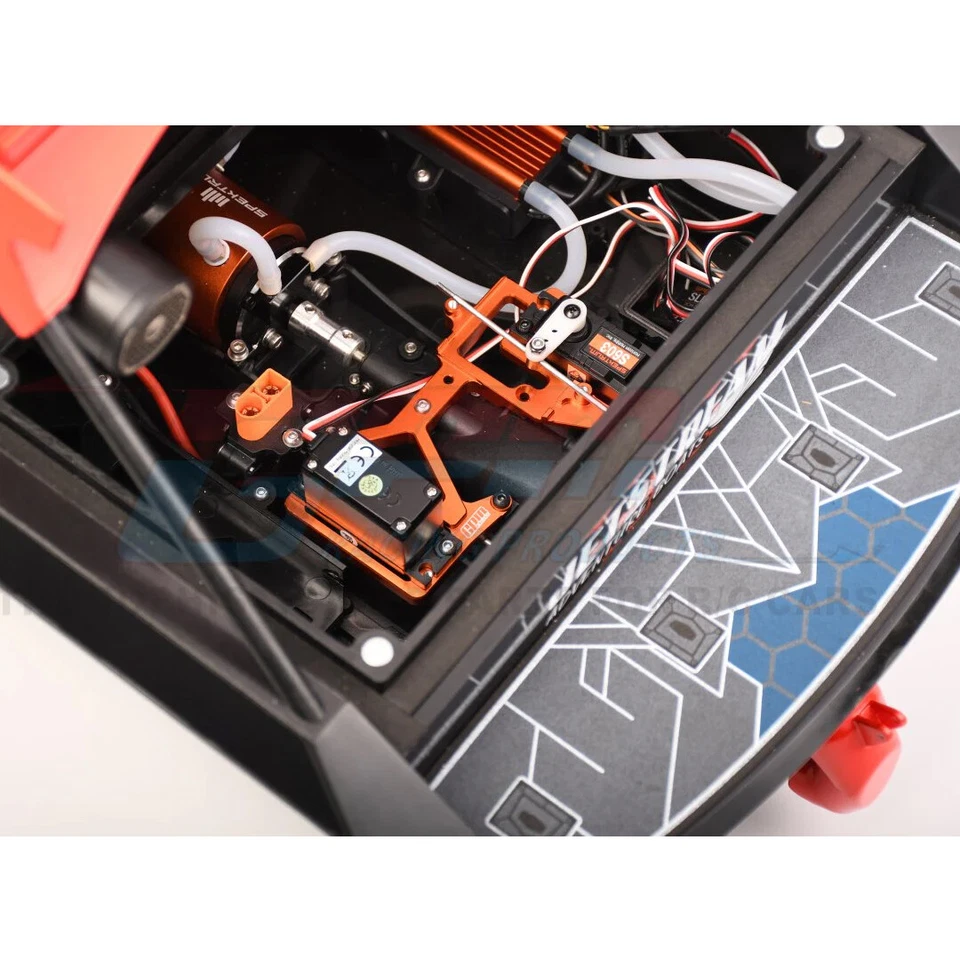 GPM Alum 7075 Alloy Servo Mount Set Silver : PROBOAT 1/6 24'' Jetstream Jet Boat - Image 3 of 3