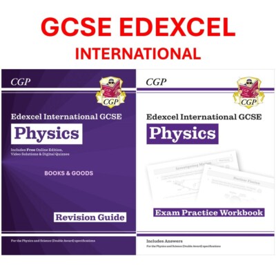 GCSE Edexcel International Physics Revision Guide & Workbook with Answer KS4 CGP